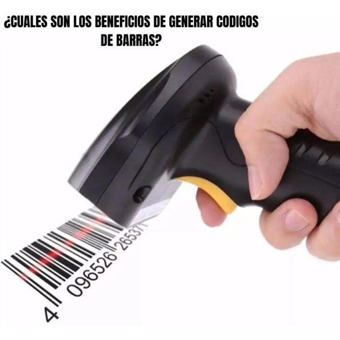 Beneficios de generar codigos de barras para todos tus productos